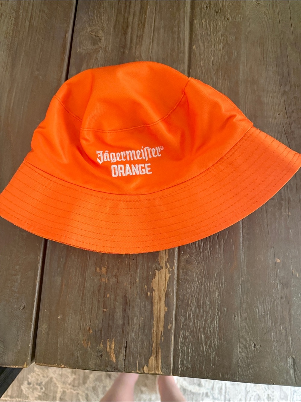Jagermeister Orange Kids Bucket Hat - Vibrant Orange